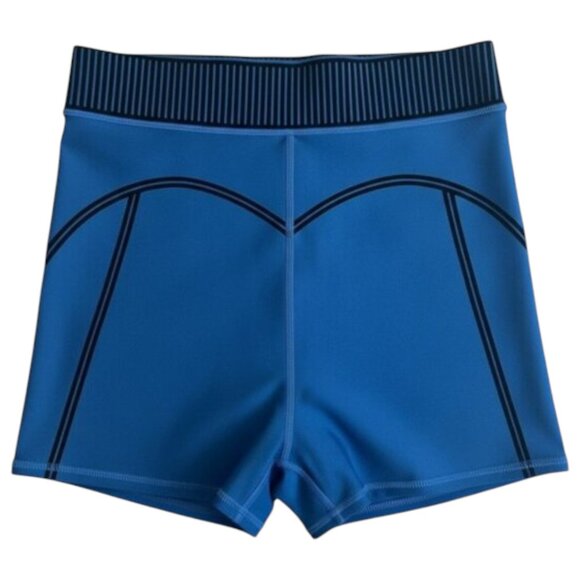 Alo Yoga Airlift High-Waist Line Up Short Eclipse Blue Sculpting XS - Picture 5 of 5